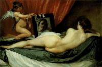 《镜前的维纳斯》委拉士贵支 1656年