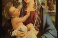 多梅尼哥·基尔兰达约（Domenico Ghirlandaio，1448-1494，意大利）作品-麦当娜