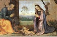 马里奥托·阿尔贝蒂内利（Marioto Albertinelli）作品-基督的诞生