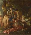 普桑的《酒神的培育》作品