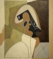 毕加索《丑角》作品- 西班牙