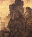 《山溪待渡图》关仝（五代）