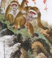 熊松泉的《双猴》作品