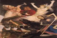 前500幅世界名画-“战争” Arnold Bocklin - 油 - 222 x 170 cm