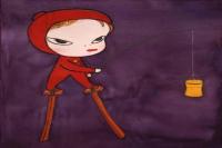 前1000幅世界名画-《最长的夜晚》 奈良美智（ Yoshitomo Nara）