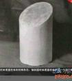 倾斜面圆柱体明暗素描
