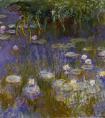 法国印象派画家莫奈作品《睡莲》