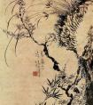 汪士慎《春风三友图》 汪士慎国画作品 清