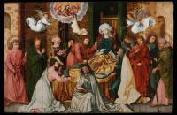 老汉斯·霍尔拜因 (Hans Holbein the Elder，德国)作品-圣母安息