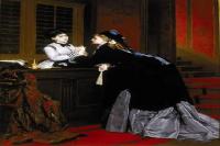 前1000幅世界名画-《手套作坊》朱尔·埃米尔·圣坦