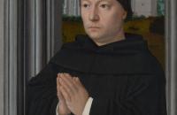 杰拉德·大卫（Gerard David ，荷兰）作品-奥古斯丁修道士祈祷
