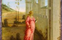 菲利波·里皮（Filippo Lippi ，1406-1469，意大利画家）作品-以斯帖在宫门