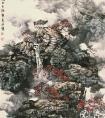 柴宗洁作品--秋山烟云
