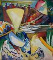 康定斯基《战争》作品- 俄罗斯