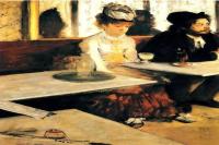 前1000幅世界名画-《苦艾酒》 埃德加·德加 法国