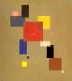 康定斯基《十三个矩形》作品- 俄罗斯