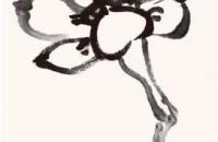 水仙花花头的画法