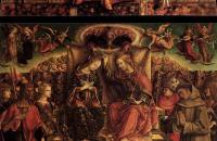 卡洛·克里维利（Carlo Crivelli，意大利画家，1435-1495）作品--圣母加冕礼