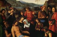 彼得罗·佩鲁吉诺（Pietro Perugino，意大利）-死去的基督的哀悼（沉积）