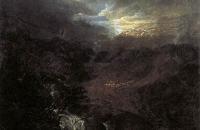 约瑟夫·马洛德·威廉·特纳（Joseph Mallord William Turner）-康尼斯顿山丘之间的早晨，坎伯兰郡，1798年