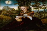 老卢卡斯·克拉纳赫（Lucas Cranach the Elder）作品-《抹大拉》