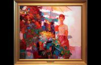 尼古拉·辛巴里（Nicola Simbari）-“ Campo dei Fiori，罗马1964年” 作品欣赏