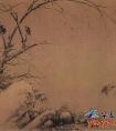 《雪竹文禽图》黄筌（五代）