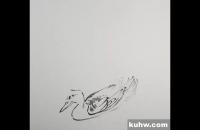 写意《春江水暖鸭先知》画法示范