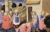 弗拉·安杰利科（Fra Angelico，意大利，1400-1455）作品-魔法师的崇拜 2