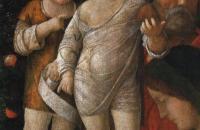 安德里亚·曼特尼亚（Andrea Mantegna，意大利画家，1431-1506）作品-圣约翰的神圣家族