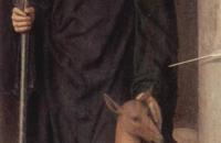 汉斯·梅姆林（Hans Memling，1430 – 1494 年，德国画家）作品-吕贝克大教堂的祭坛三联画（细节）4