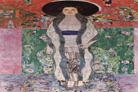 前500幅世界名画-“阿黛尔·布洛赫-鲍尔二世的肖像” Gustav Klimt - 布面油画 - 190 x 120 cm
