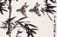 孙其峰教你画风竹、晴竹、雨竹、雪竹