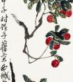 齐白石的《荔枝蜻蜓》作品