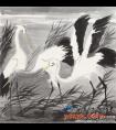 林风眠《三鹭》