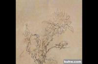 工笔月季麻雀画法