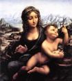 达芬奇【圣母玛利亚与亚恩温德】作品-- 意大利