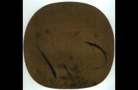 无款 群鱼戏藻图页 南宋