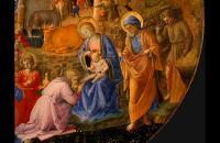 菲利波·里皮（Filippo Lippi ，1406-1469，意大利画家）作品-贤士的崇拜（详细）