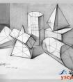 素描几何体结构图 结构素描几何结构