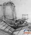 结构素描（静物）画法步骤四