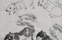 松鼠和水仙的画法