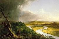 前1000幅世界名画-《牛轭湖》科尔 美国