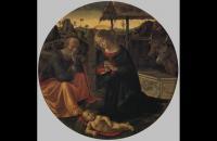 多梅尼哥·基尔兰达约（Domenico Ghirlandaio，1448-1494，意大利）作品-孩子的崇拜