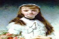 《年轻的女孩与花束》卓别林 法国