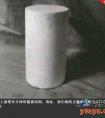 圆柱体明暗素描