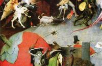 耶罗尼米斯·博斯（Hieronymus Bosch）作品-圣安东尼的诱惑（详细）3