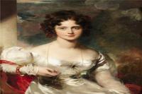 托马斯·劳伦斯爵士（Sir Thomas Lawrence）-罗莎蒙德·克罗克小姐的肖像作品欣赏