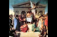 前500幅世界名画-安格尔《荷马被神格化》