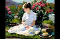 Vladimir Volegov《女人如花》油画系列作品欣赏